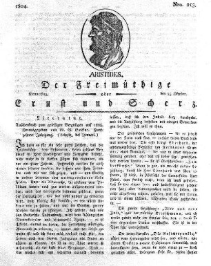 Nro. 213., Donnerstag den 25. Oktober