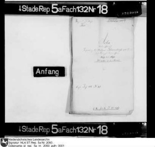 Bestallung des Andreas Scharnhorst zum Land- und Kriegskommissar und seine Tätigkeiten in schwedischen Diensten