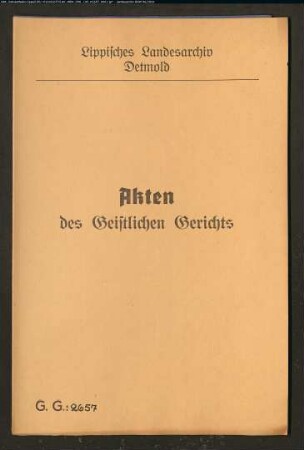 Witwe Betge in Horn gegen Kolon Rubarth Nr. 58 auf der Lageschen Pivitsheide, Kapitalsanlage betreffend
