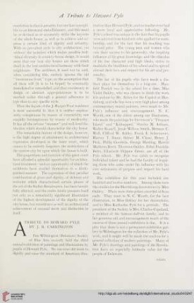 A tribute to Howard Pyle