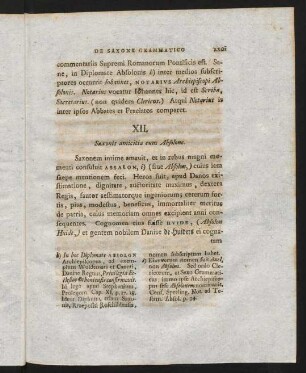xxiii-xxxv, XII. Saxonis amicitia cum Absolone...