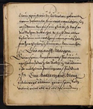 Ein etz auff Klingen; Ein kalte etz auf Kling; Anders