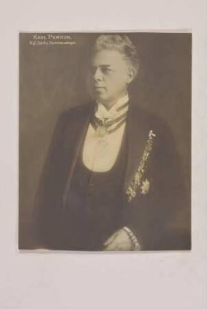 Rollenbildnis Karl Perron