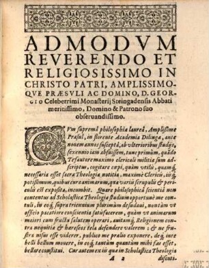 Disputatio Theologica De iure belli