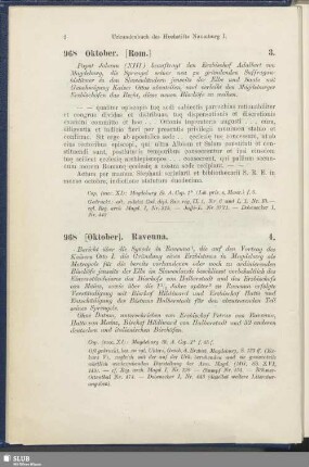 4. 968, [Oktober]. Ravenna