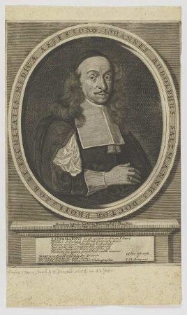 Bildnis des Iohannes Rudolphus Salzmannus