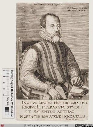 Bildnis Justus Lipsius (eig. Joest Lips)