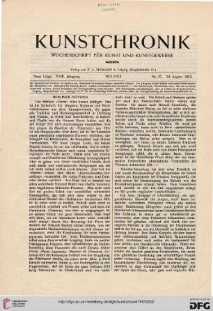 Heft 37 (30. August 1912)