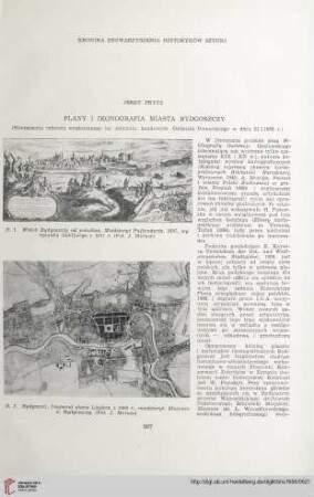 18: Plany i ikonografia miasta Bydgoszczy : (Streszczenie referatu wygłoszonego na zebraniu naukowym Oddziału Pomorskiego w dniu 31.I.1955 r.)