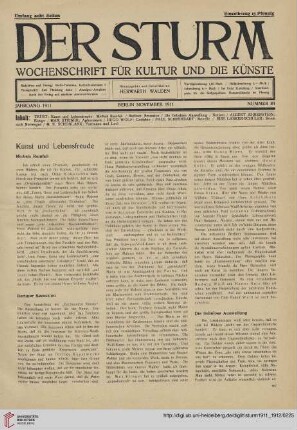 Nr. 84 (November 1911)