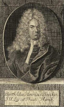 Bildnis von Heinrich Brockes (1680-1747)