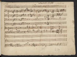 Konzerte; cemb (pf), orch; B-Dur; KV 39