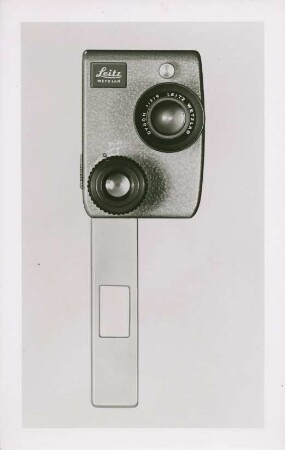 Schmalfilmkamera "Leicina 8S" mit Objektiv "Dygon" der Ernst Leitz GmbH