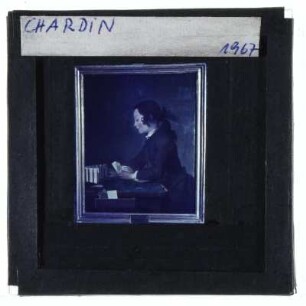 Chardin, Junge ein Kartenhaus bauend
