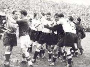 Deutschland ist Fußball-Weltmeister 1954