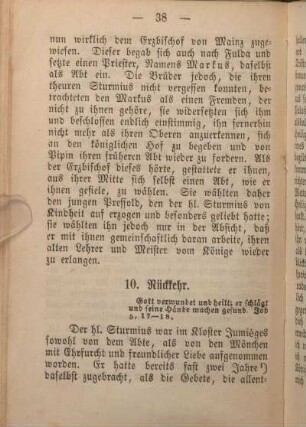 10. Rückkehr.