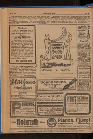 Nachruf : Lehrer Ludwig Rübsam