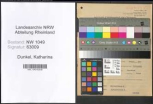 Entnazifizierung Katharina Dunkel , geb. 28.01.1895 (Geschaeftsfrau)