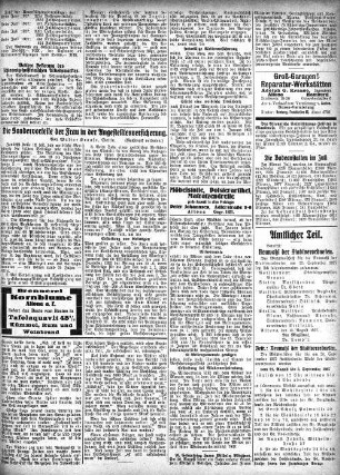 Die Badeanstalten im Juli