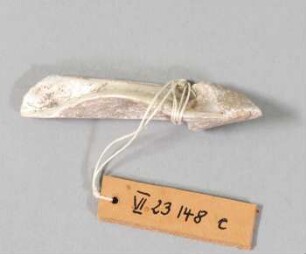Fragment eines Angelhaken