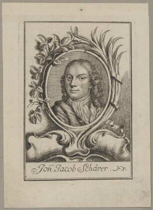 Bildnis des Joh. Jac. Schärer