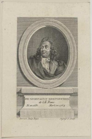 Bildnis des Ph. Néricault Destouches