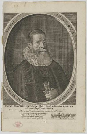 Bildnis des Ioannis Rudolph Salzmannus