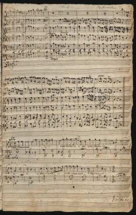 Ad Dominum cum tribularer; V (4), orch, bc; e-Moll