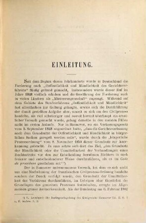 Die Civilprocess-Ordnung für das Deutsche Reich nebst Einführungs-Gesetz, 1. § 1 - 384