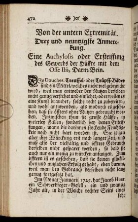 Drey und neuntzigste Anmerckung. - Hundert und vierdte Anmerckung.