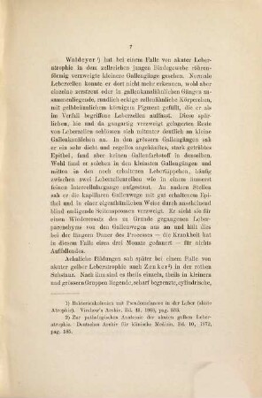 Zur pathologischen Anatomie der Lebercirrhose