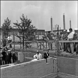 Planetenring, Planetenring, Realschule Garbsen/Caroline-Herschel-Realschule, Grundsteinlegung am 18. Juni