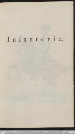 Infanterie
