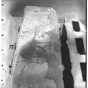 Negativ: Ruine, Kulmer Straße 5, 1951