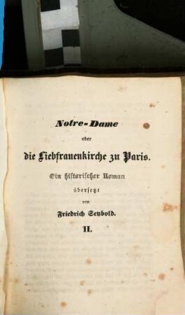 Victor Hugo's sämmtliche Werke, 2