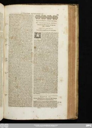 Caput Primum. Status huius Quaestionis & Methodus.