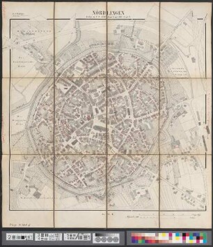 Nördlingen : Beilage zu N. W. XXXIV.34 mit 35 und XXXV.34 mit 35