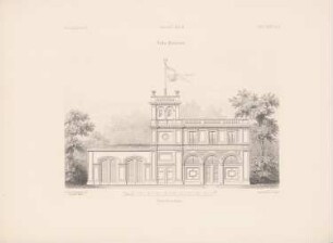 Villa Hainauer: Ansicht (aus: Architektonisches Skizzenbuch, H. 144/3, 1877)