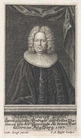 Bildnis des Johann Friderich Pfeffel