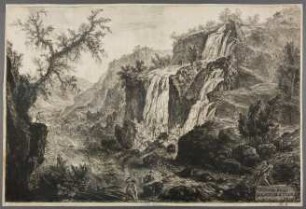 Veduta delle Cascatelle a Tivoli