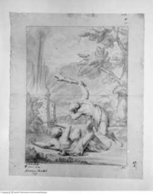 Concorso Accademico 1672, Seconda Classe: Kain tötet Abel