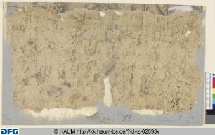 Fragment einer nicht identifizierbaren Zeichnung