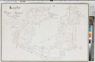 Uentrop (Hamm), Schmehausen (Hamm), Teilung der Gemeinheiten Uentrop und Schmehausen, Bl.1 Reinkarte