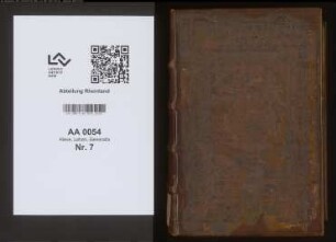 T. Klevische Lehnbriefe von 1592-1609, 1609-1617, 1632-1640