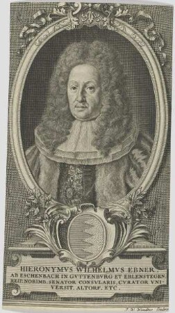 Bildnis des Hieronymvs Wilhelmvs Ebner ab Eschenbach
