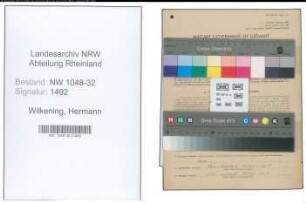 Entnazifizierung Hermann Wilkening , geb. 21.11.1893 (Beamter)