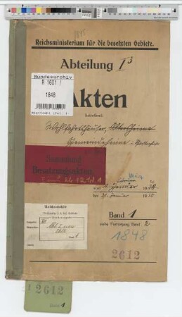 Wohlfahrtshäuser, Gemeindeheime u. Schwesternhäuser: Bd. 1