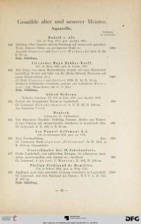 Gemälde alter und neuerer Meister (Nr. 162-185)