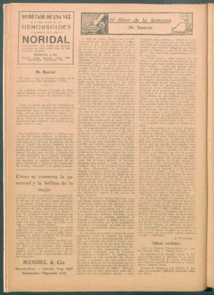 El libro de la semana : "De Tucumán"