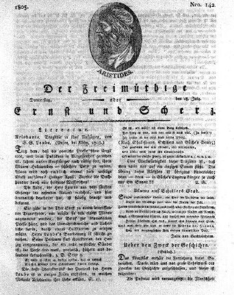 Nro. 142, Donnerstag den 18. July